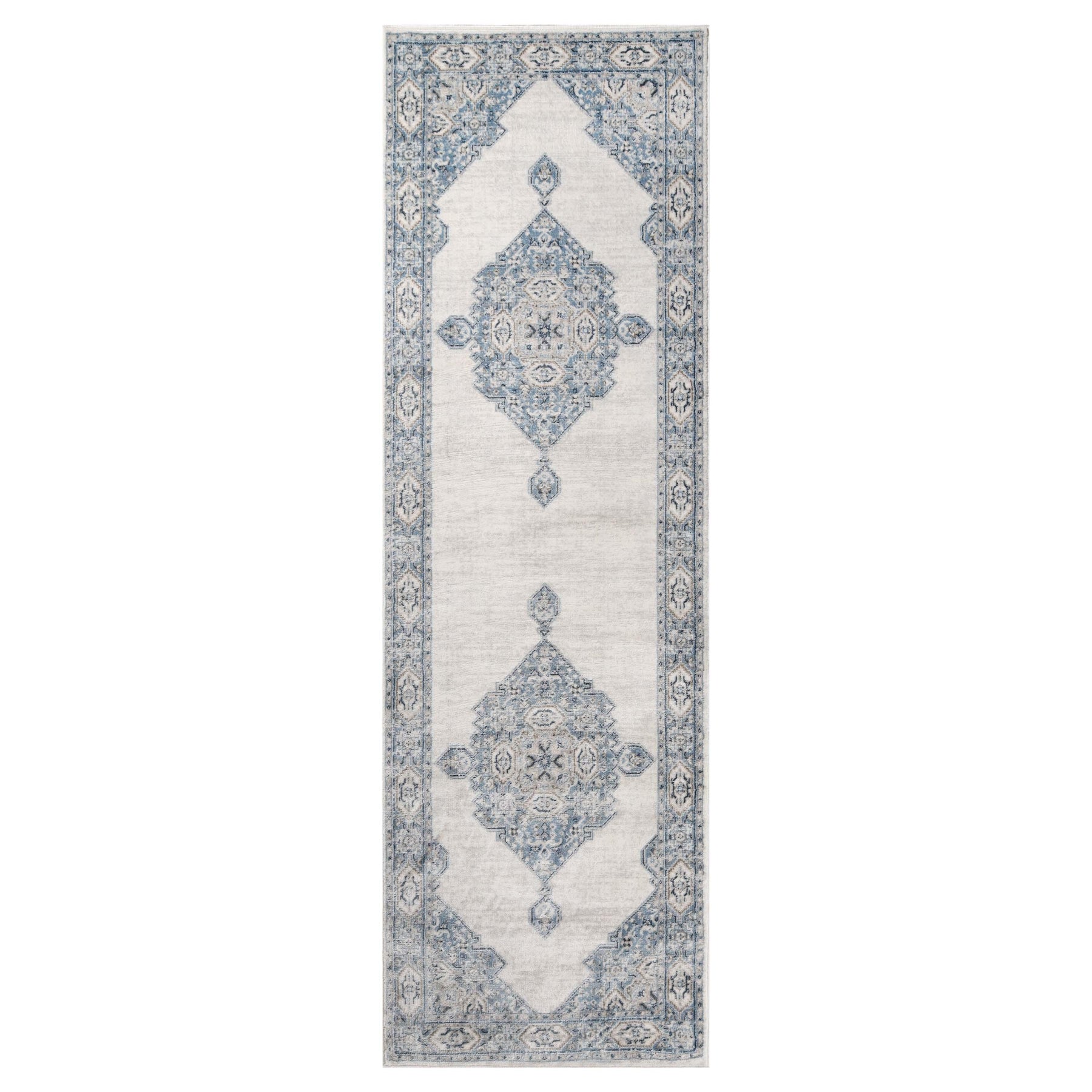 Kailani Modern Farmhouse Medallion Indoor Area Rug or Runner
