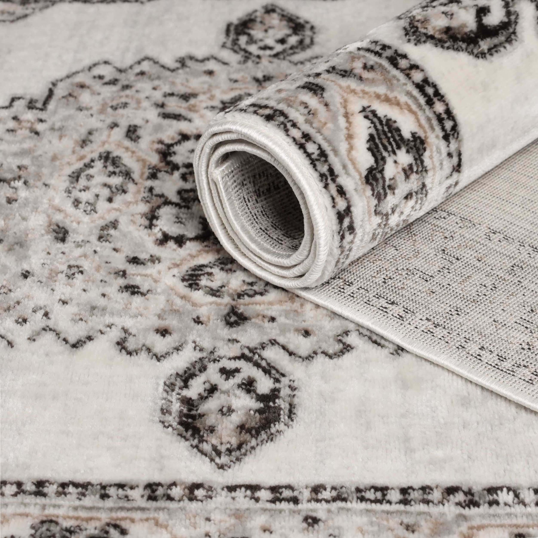 Kailani Modern Farmhouse Medallion Indoor Area Rug or Runner