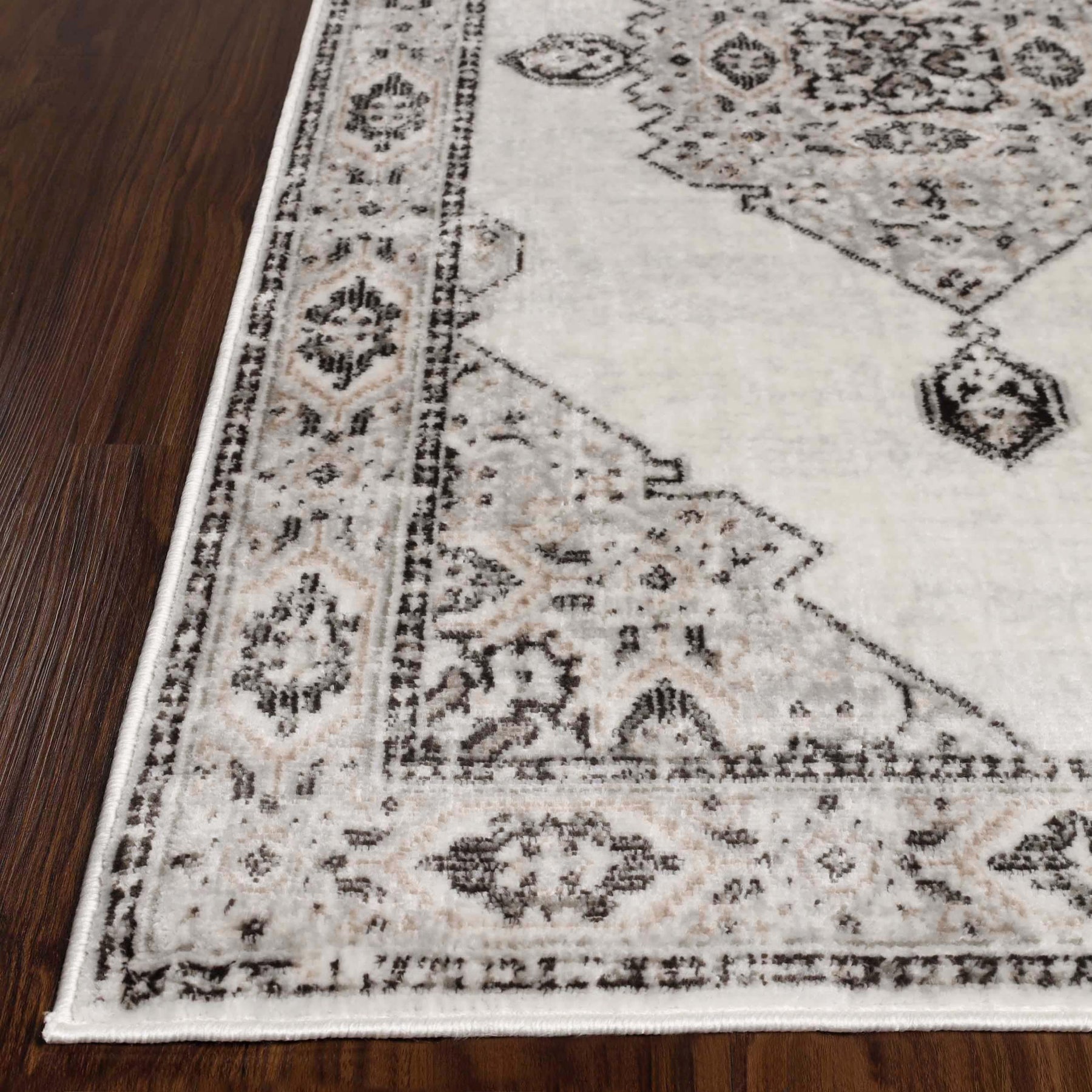 Kailani Modern Farmhouse Medallion Indoor Area Rug or Runner