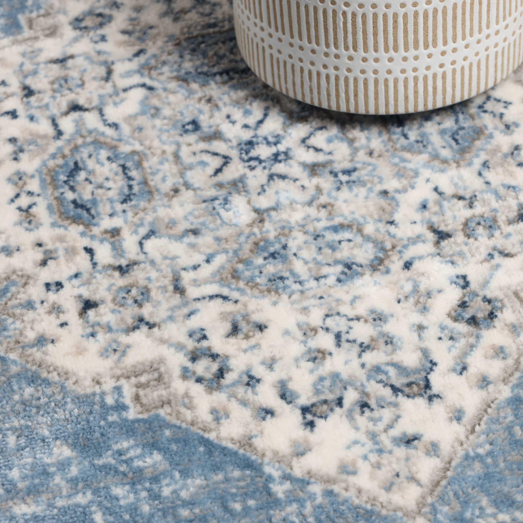 Kailani Modern Farmhouse Medallion Indoor Area Rug or Runner