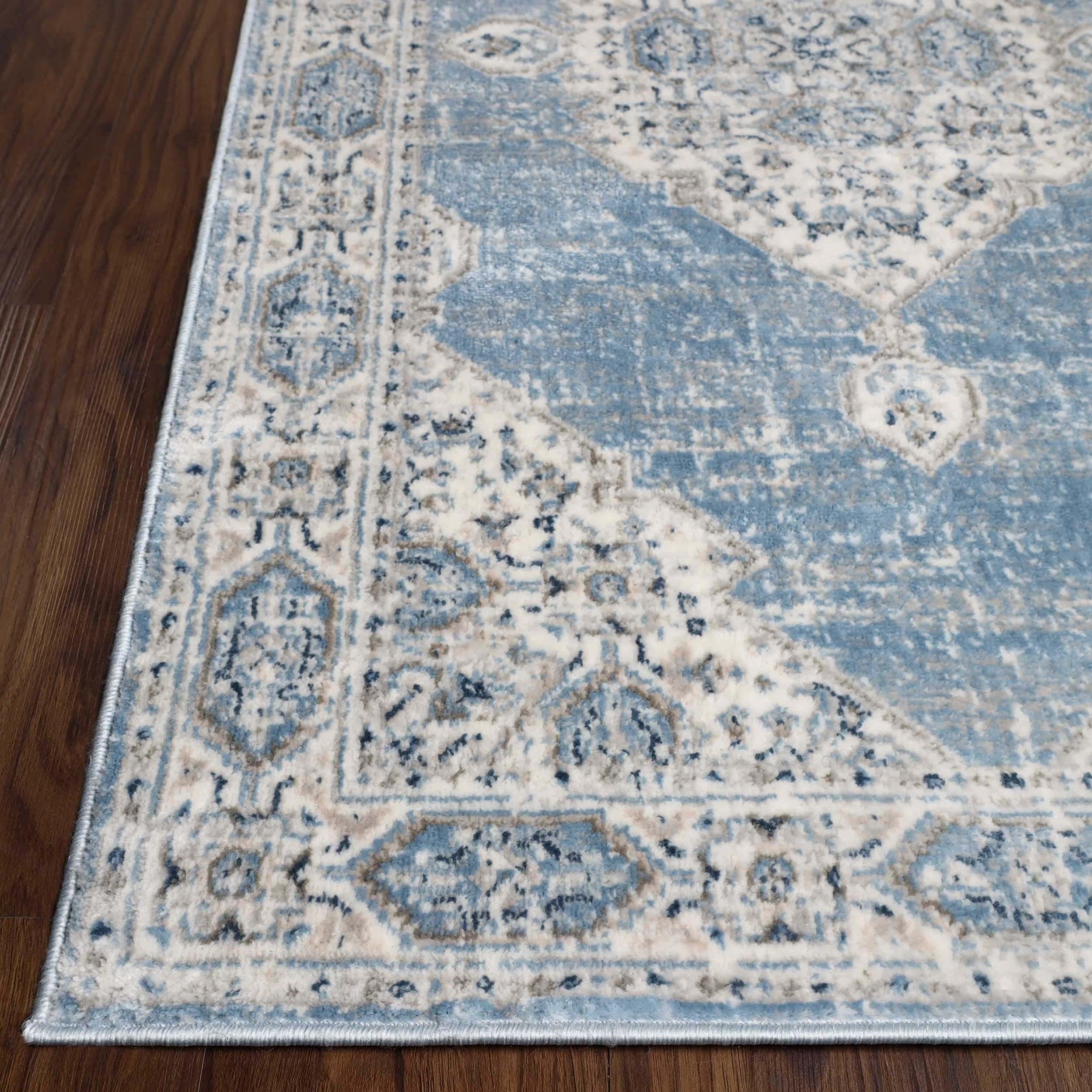 Kailani Modern Farmhouse Medallion Indoor Area Rug or Runner