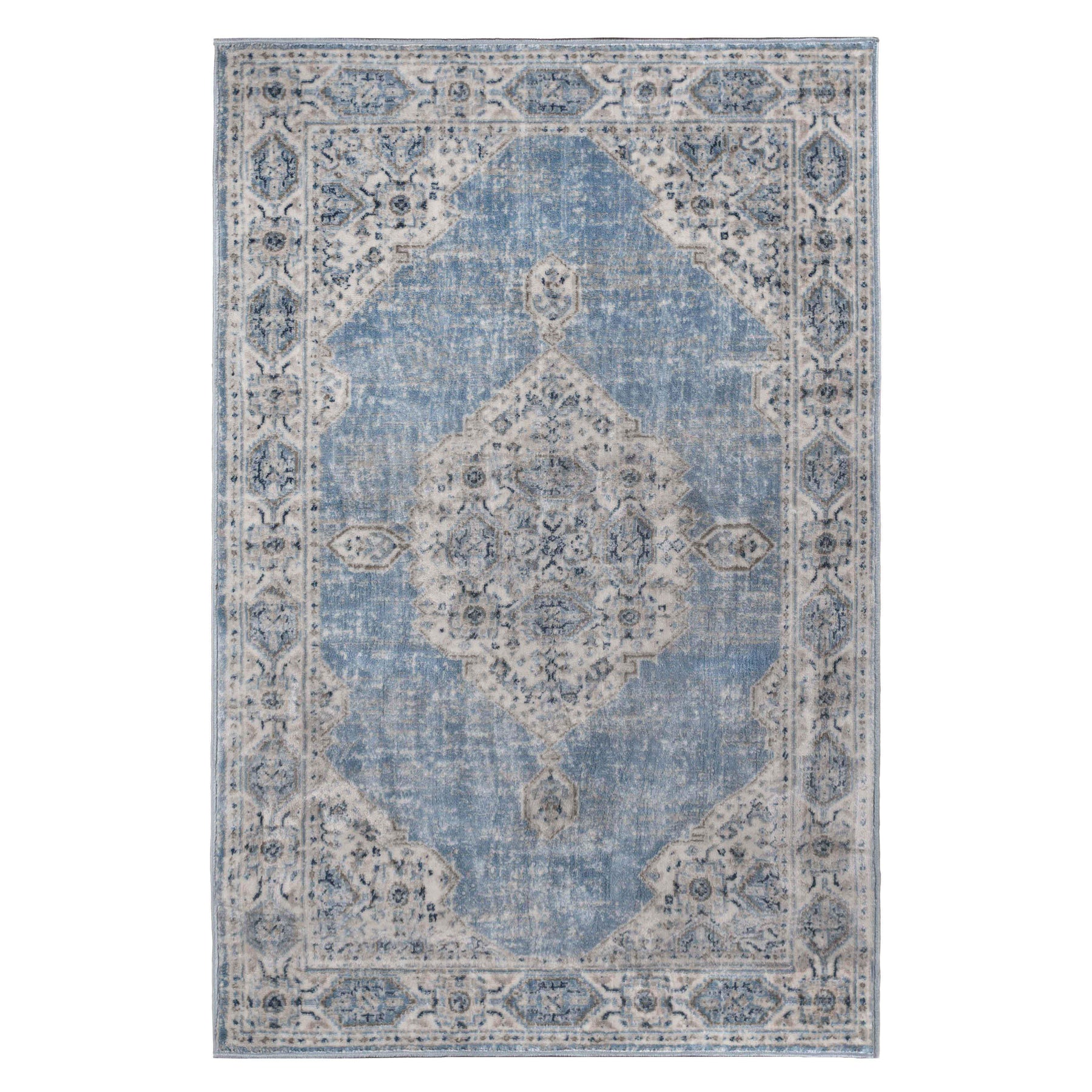 Kailani Modern Farmhouse Medallion Indoor Area Rug or Runner