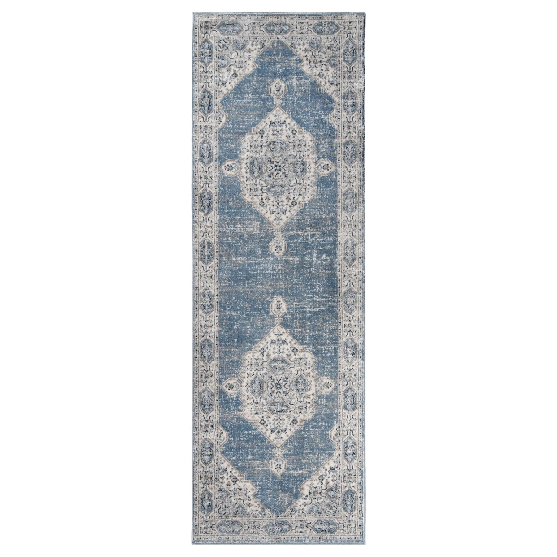 Kailani Modern Farmhouse Medallion Indoor Area Rug or Runner