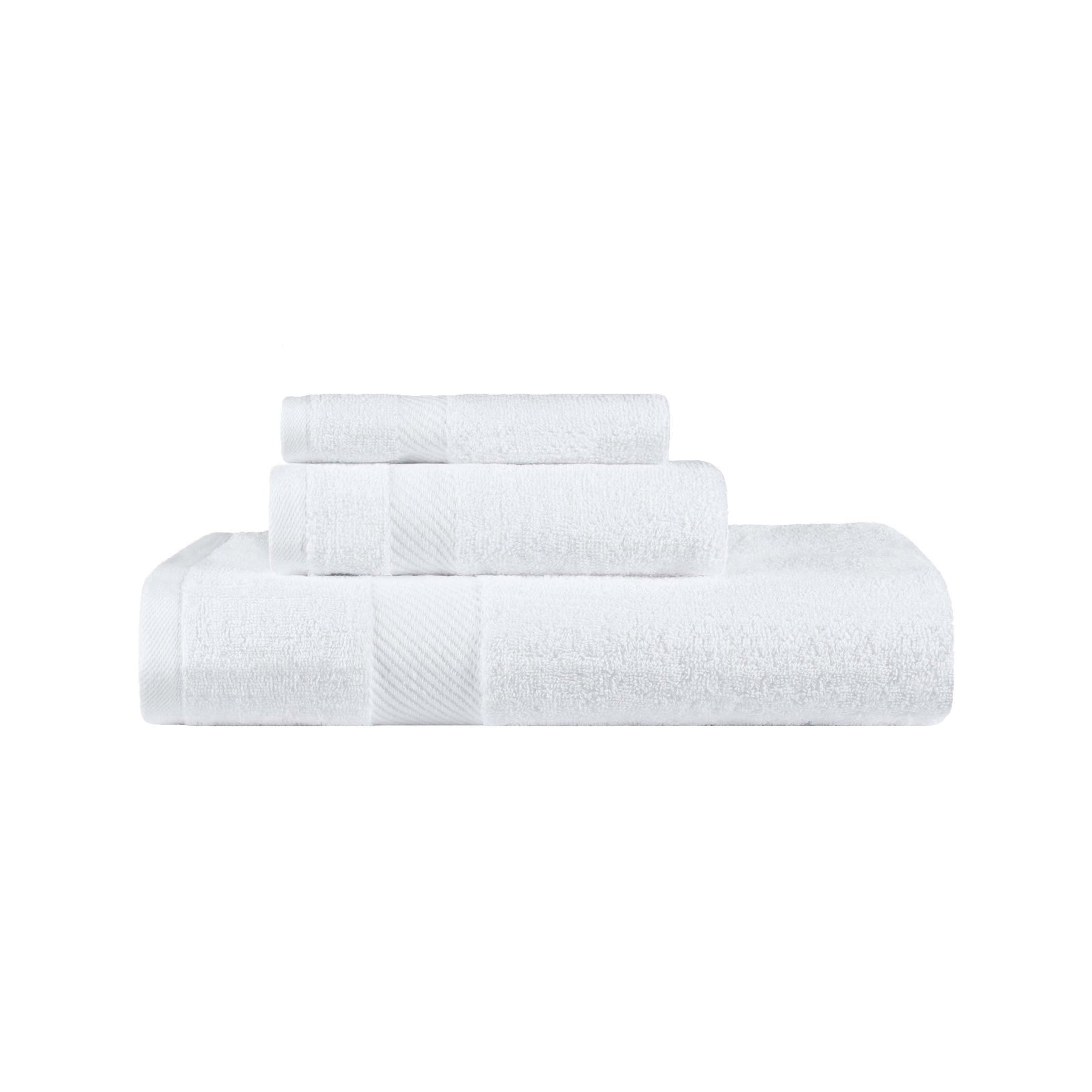 Kendell Egyptian Cotton Quick Drying 3 Piece Towel Set