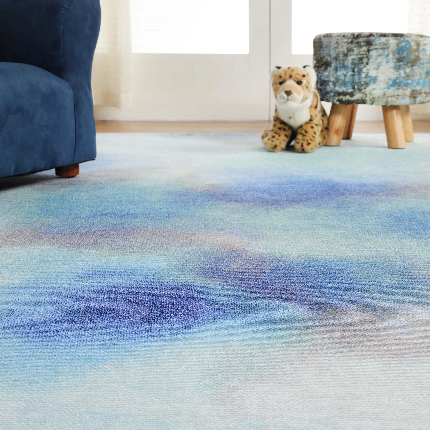 Kids Abstract Kids Indoor Area Rug or Runner Rug