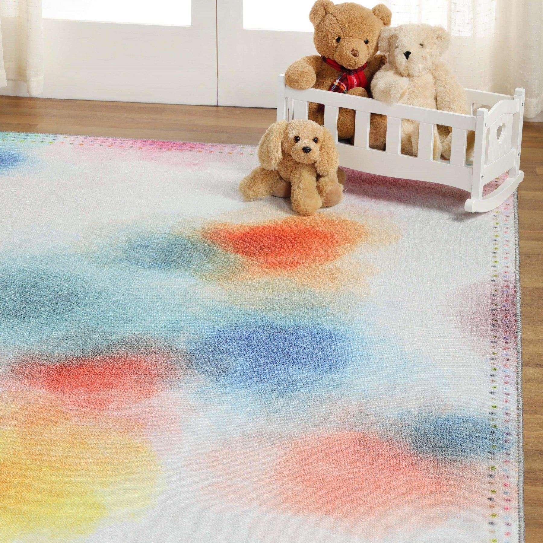 Kids Abstract Kids Indoor Area Rug or Runner Rug