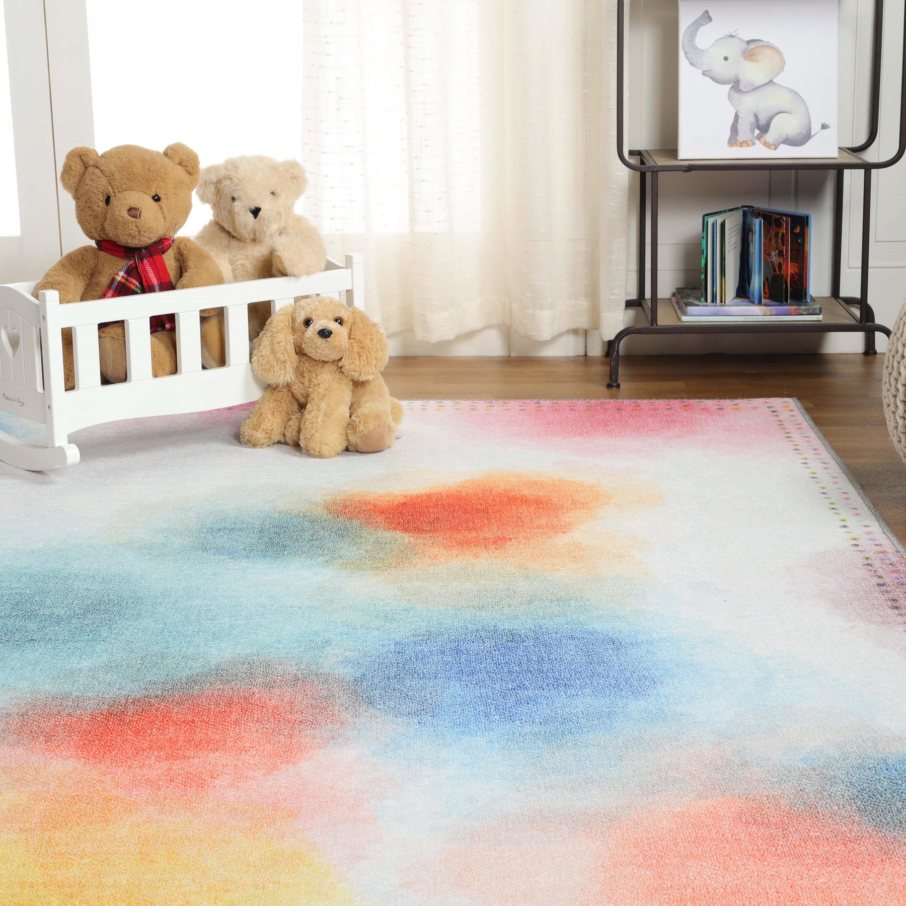 Kids Abstract Kids Indoor Area Rug or Runner Rug