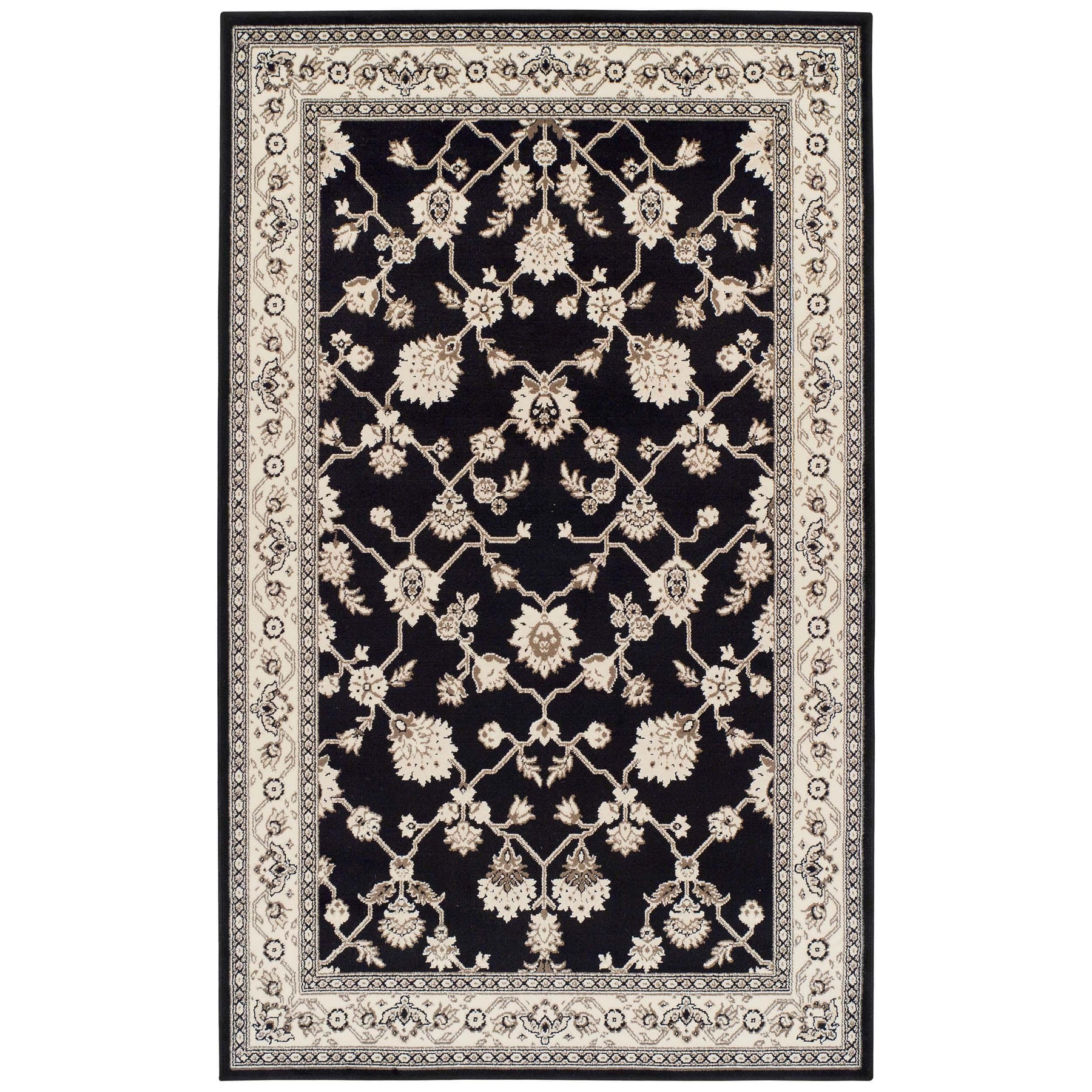Kingfield Traditional Style Area Rug Or Door Mat or Runner Rug