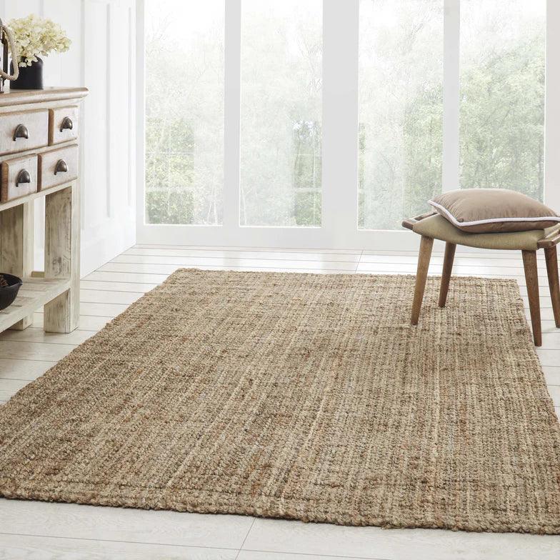Kula Braided Jute Reversible Indoor Area Rugs Or Runner Rug