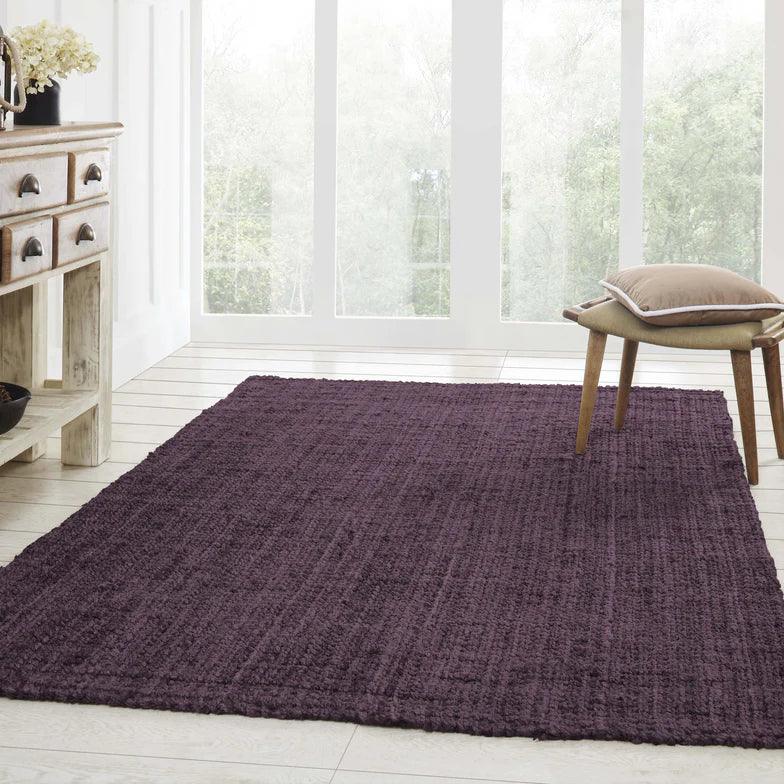 Kula Braided Jute Reversible Indoor Area Rugs Or Runner Rug