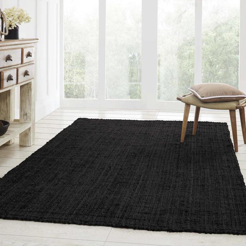 Kula Braided Jute Reversible Indoor Area Rugs Or Runner Rug