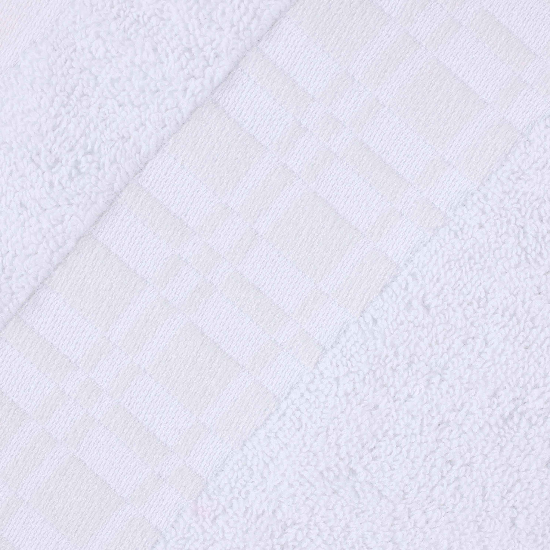 Larissa Cotton Geometric Border 3 Piece Assorted Towel Set