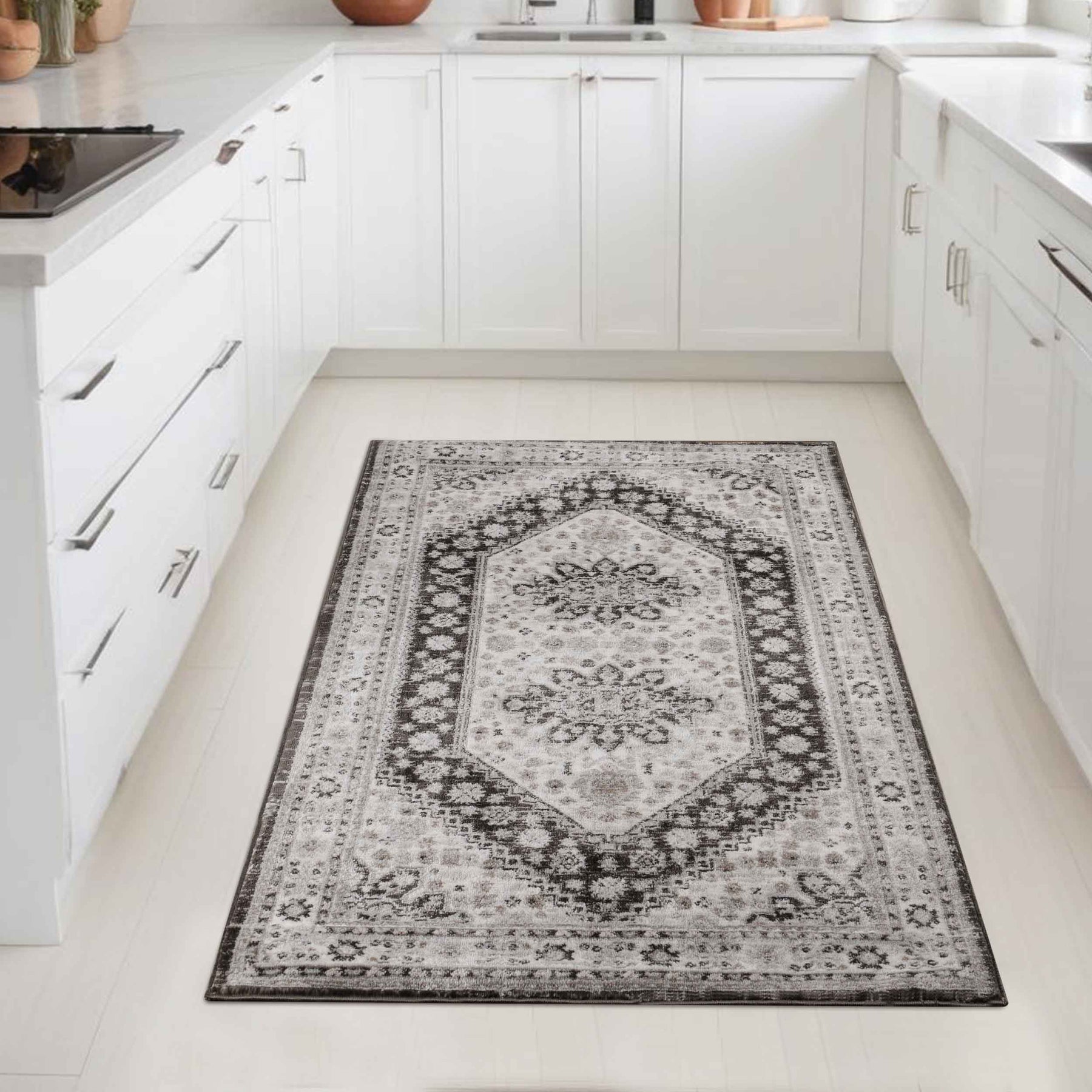 Layland Classic Vintage Medallion Indoor Area Rug or Runner