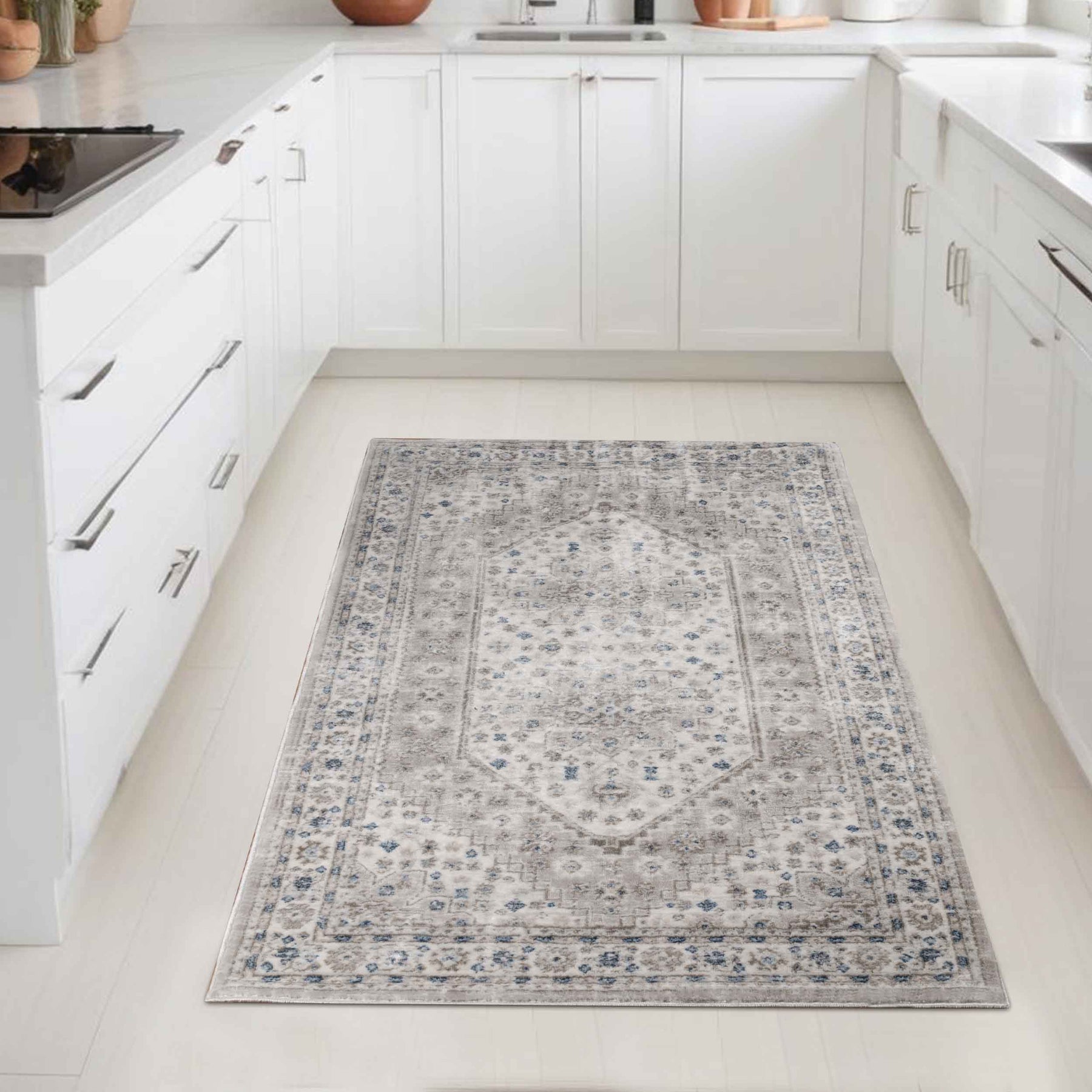 Layland Classic Vintage Medallion Indoor Area Rug or Runner