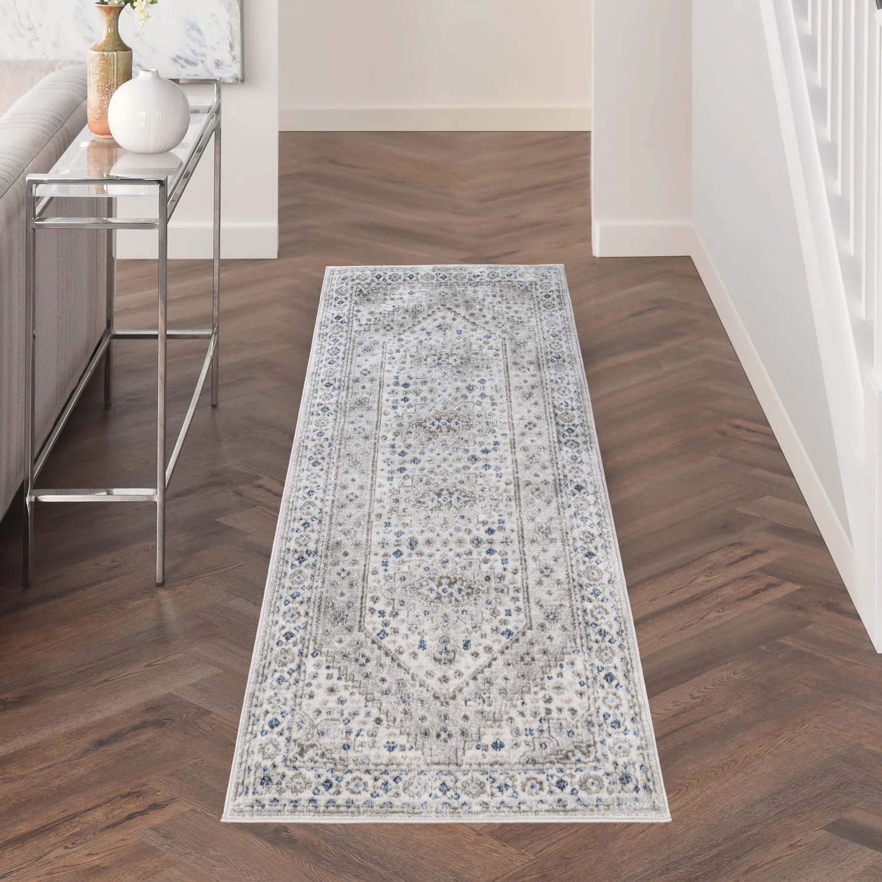 Layland Classic Vintage Medallion Indoor Area Rug or Runner