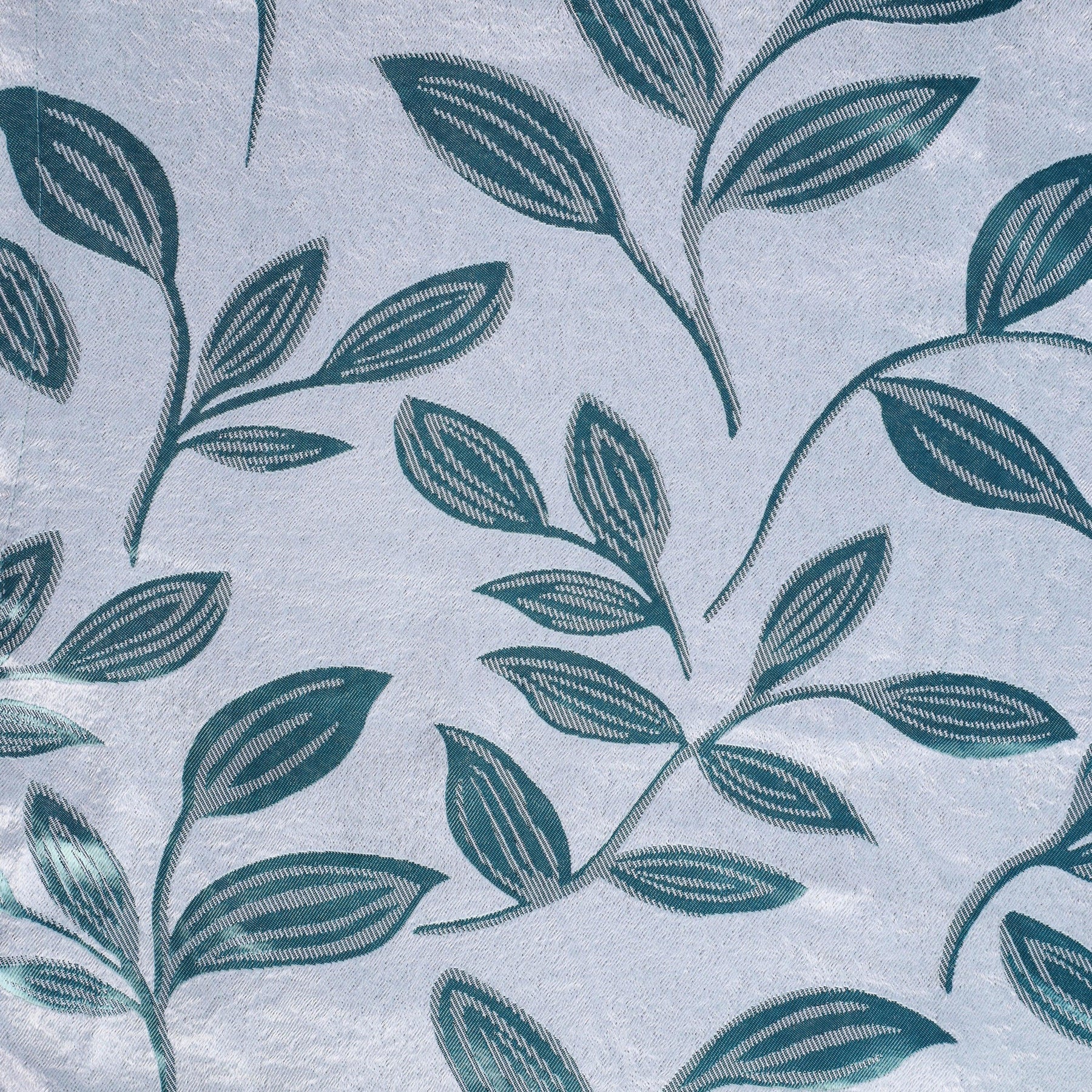 Leaves Machine Washable Room Darkening Blackout Curtains 8 Pieces