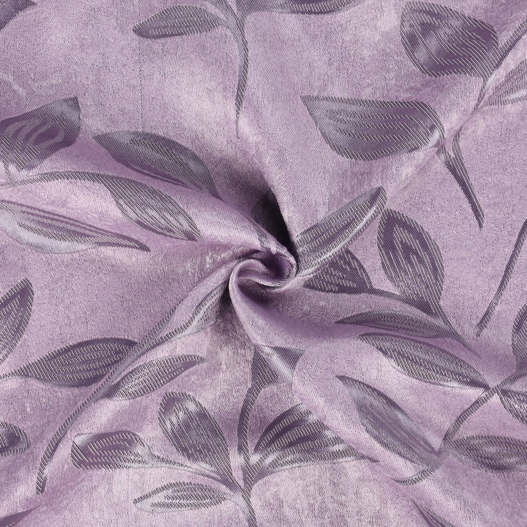 Leaves Room Darkening Washable Blackout Curtain Panels, Set of 2