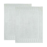 Leo Cotton Modern Absorbent Heavy Washable Bath Mat Set of 2