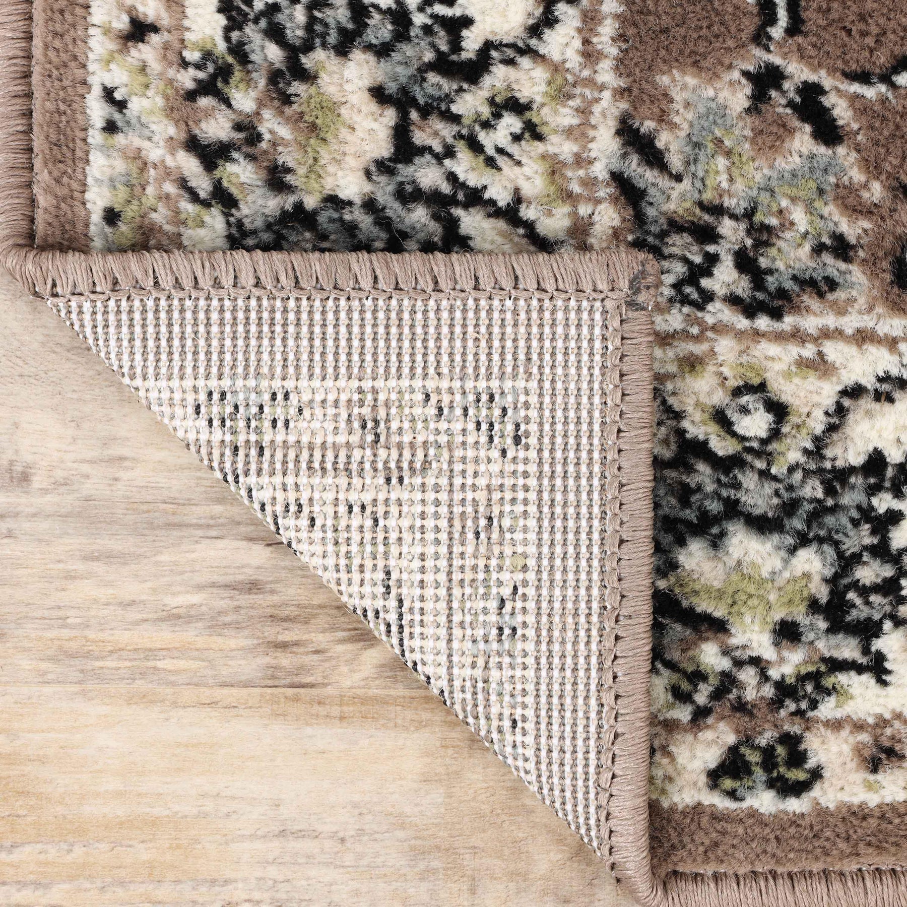 Lille Traditional Elegant Floral Textured Indoor Area Rug