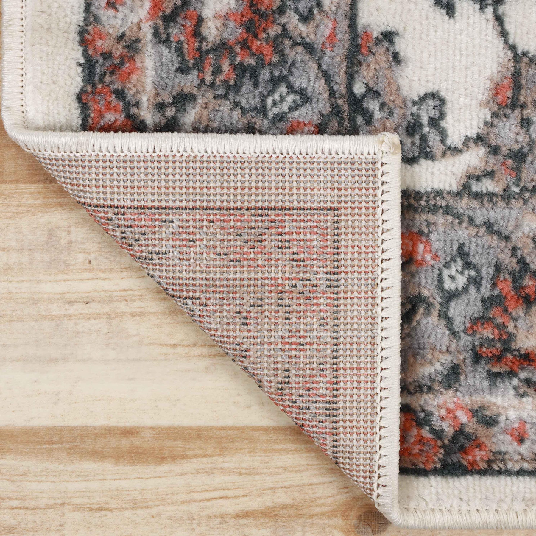 Lille Traditional Elegant Floral Textured Indoor Area Rug