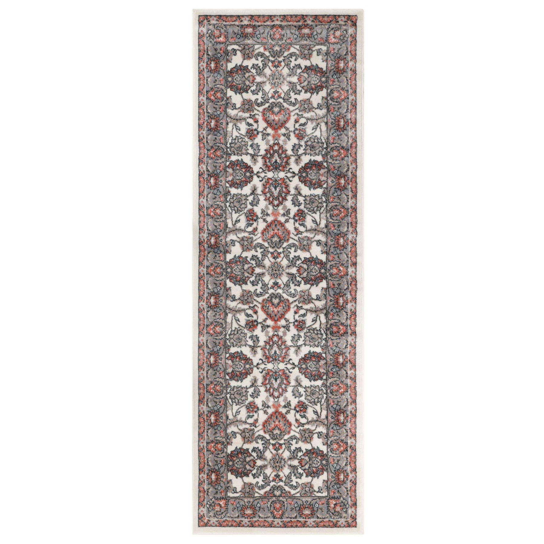 Lille Traditional Elegant Floral Textured Indoor Area Rug
