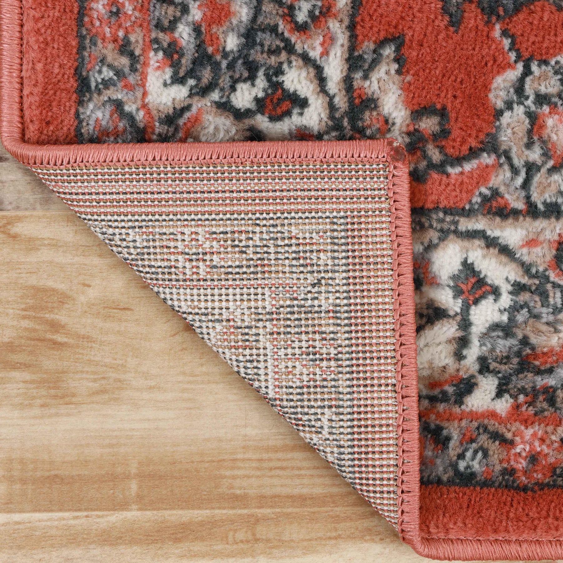 Lille Traditional Elegant Floral Textured Indoor Area Rug
