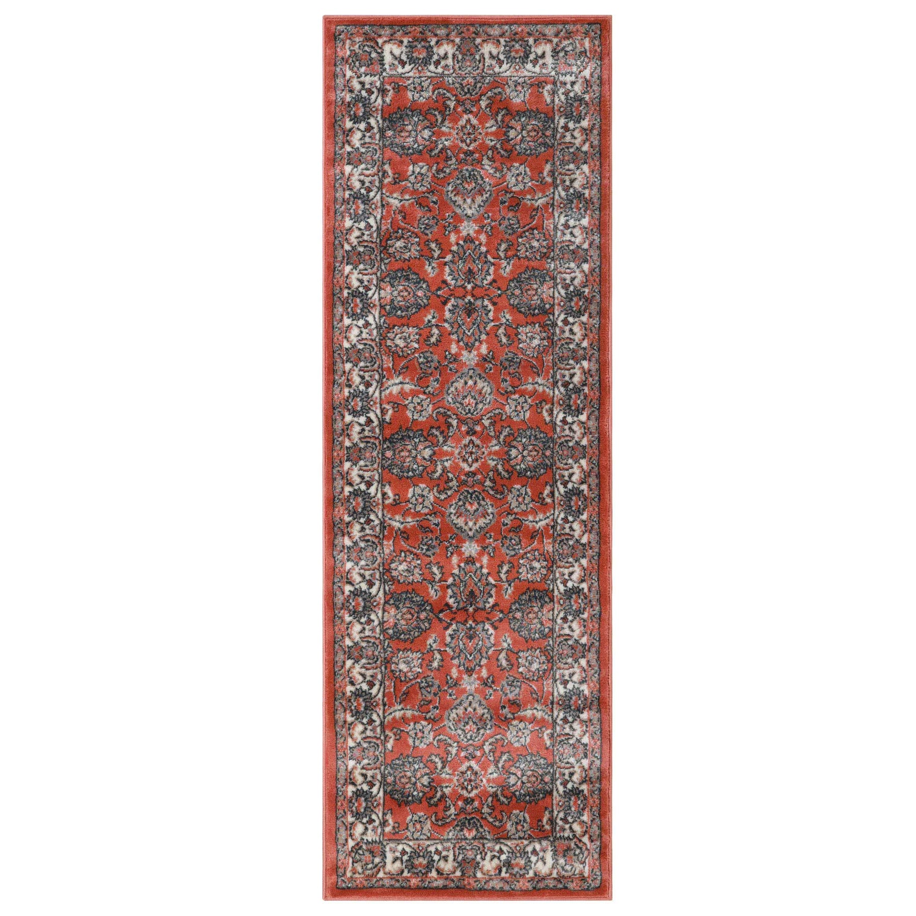 Lille Traditional Elegant Floral Textured Indoor Area Rug