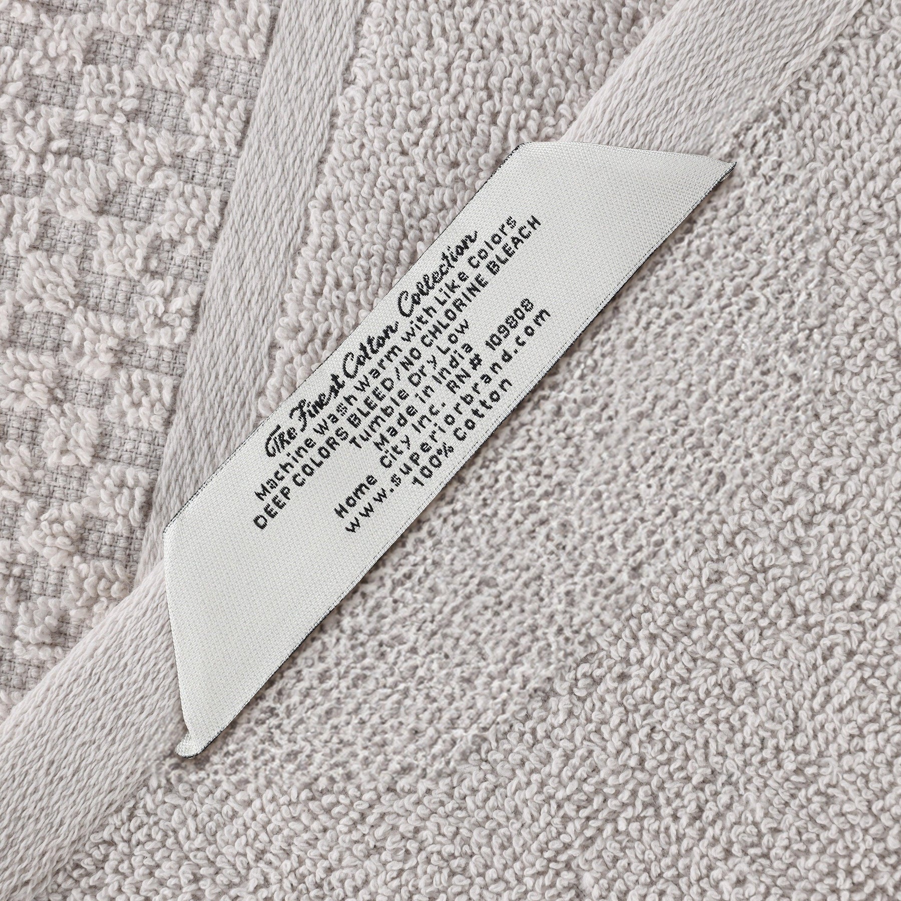 Lodie Cotton Jacquard Solid and Two-Toned Bath Sheet Set of 2