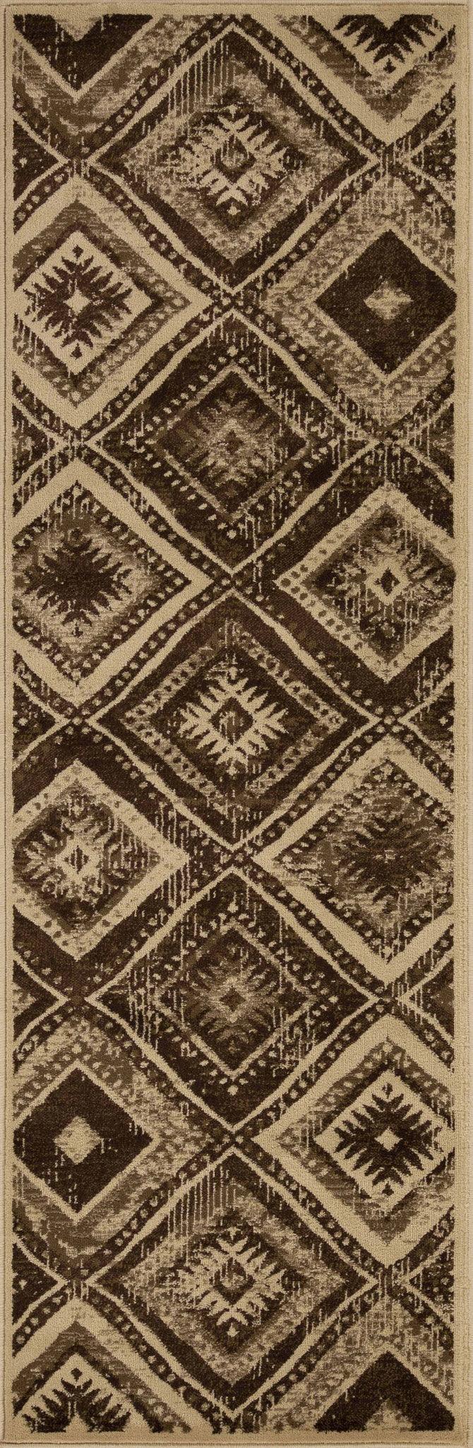 Losange Southwestern Diamonds Indoor Area Rugs or Runner Rug