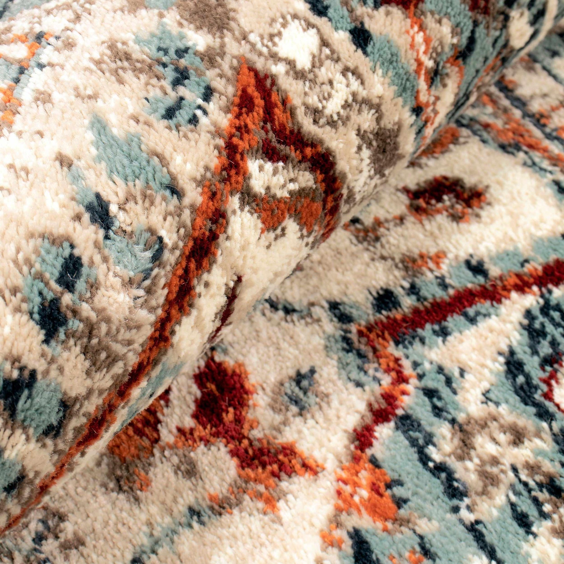 Lucida Distressed Medallion Area Rug