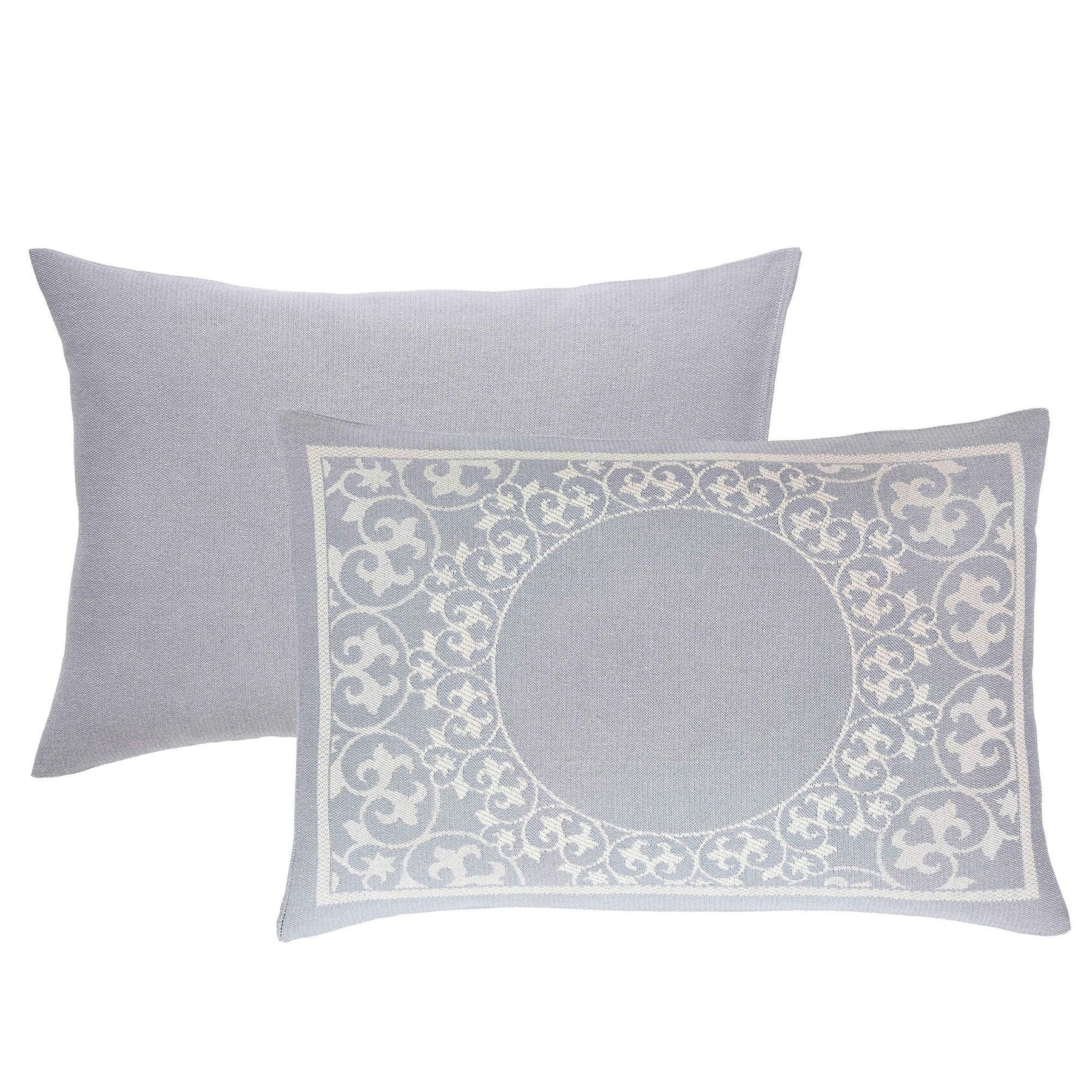 Lyron Cotton Blend Woven Jacquard Floral Scroll Bedspread Set