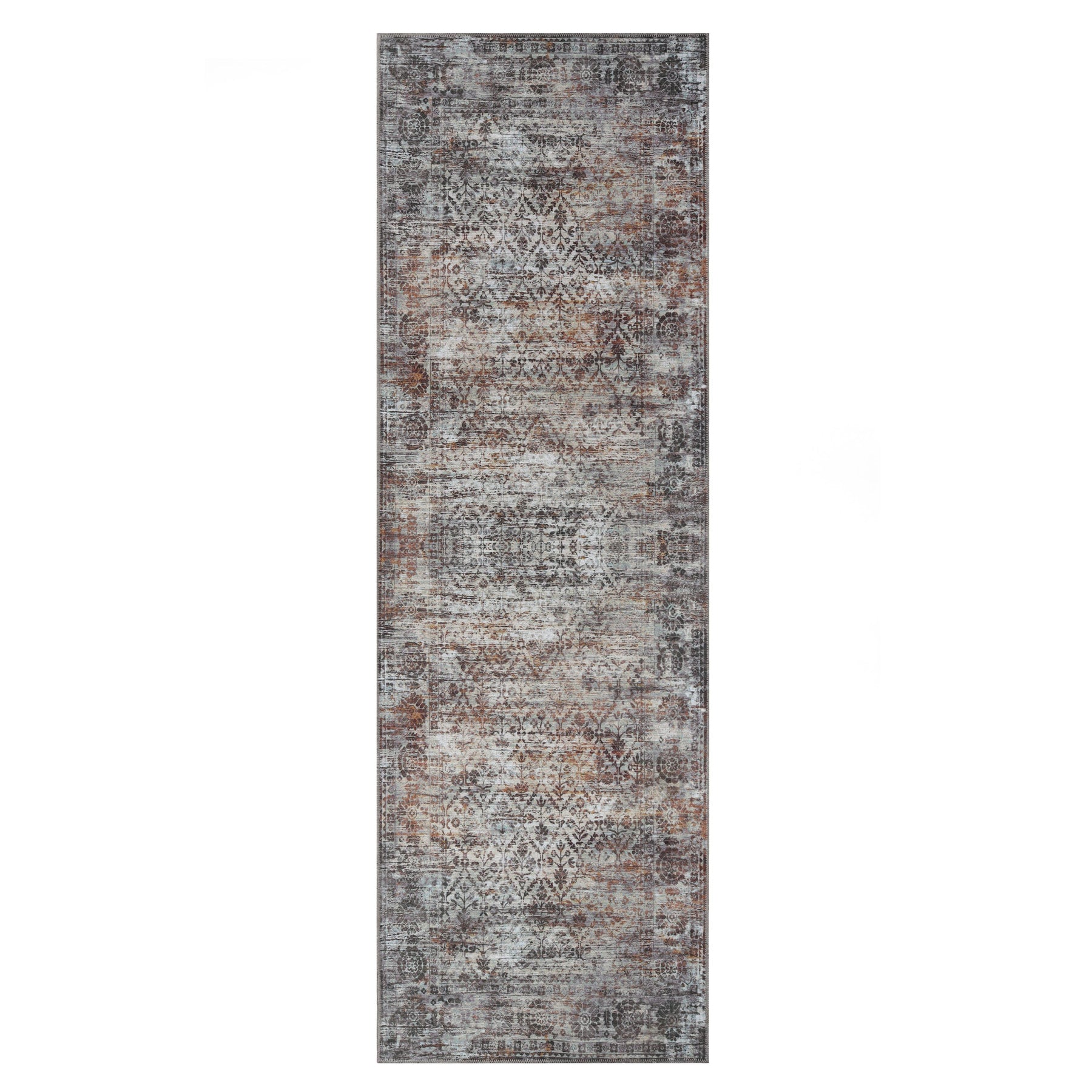 Macaw Diamond Lattice Non-Slip Washable Indoor Area Rugs or Runner Rug
