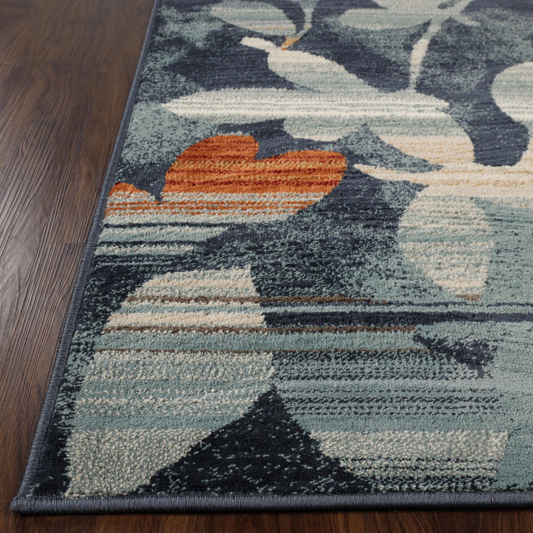 Mahonia Leaf and Vine Indoor Area Rugs or Runner Rug