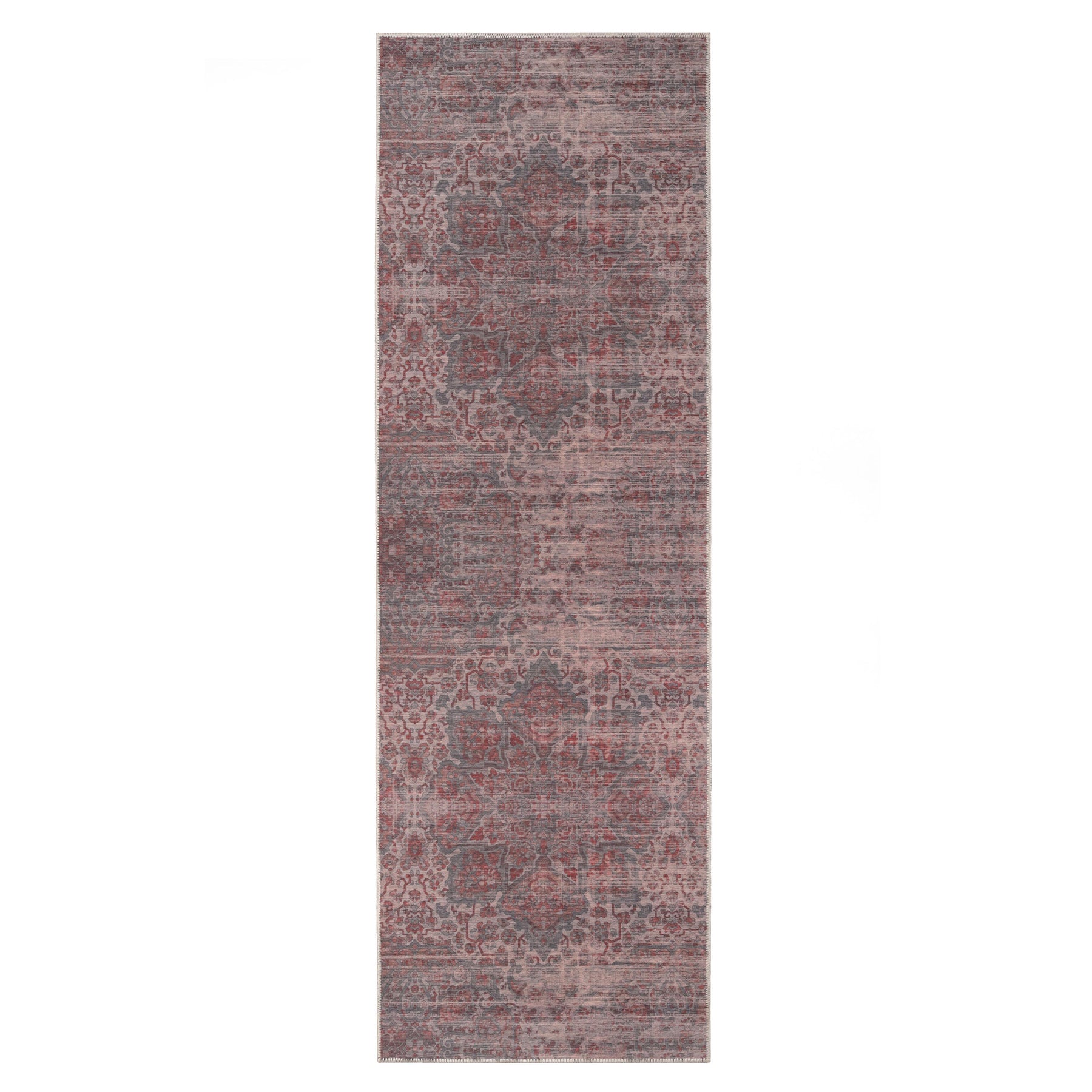 Manakin Bohemian Medallion Non-Slip Washable Indoor Area Rug