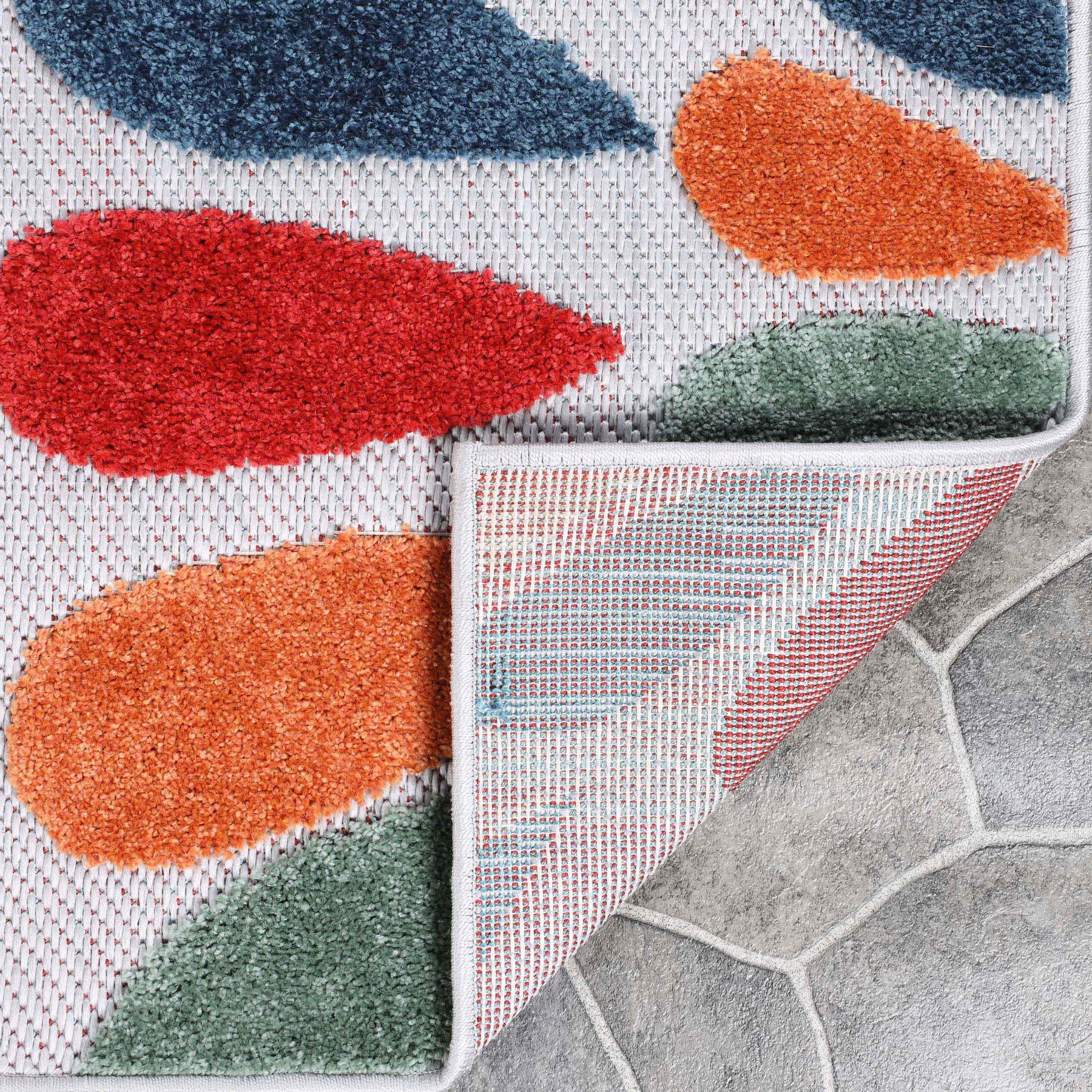 Marigold Oversized Floral Area Rug Transitional Indoor Outdoor Rugs