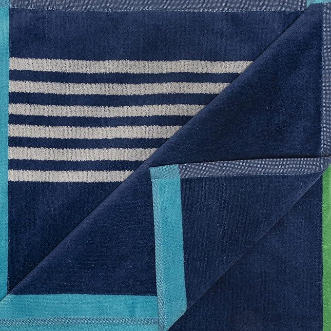 Marine Knots Oversized 4 Piece Beach Towel Set