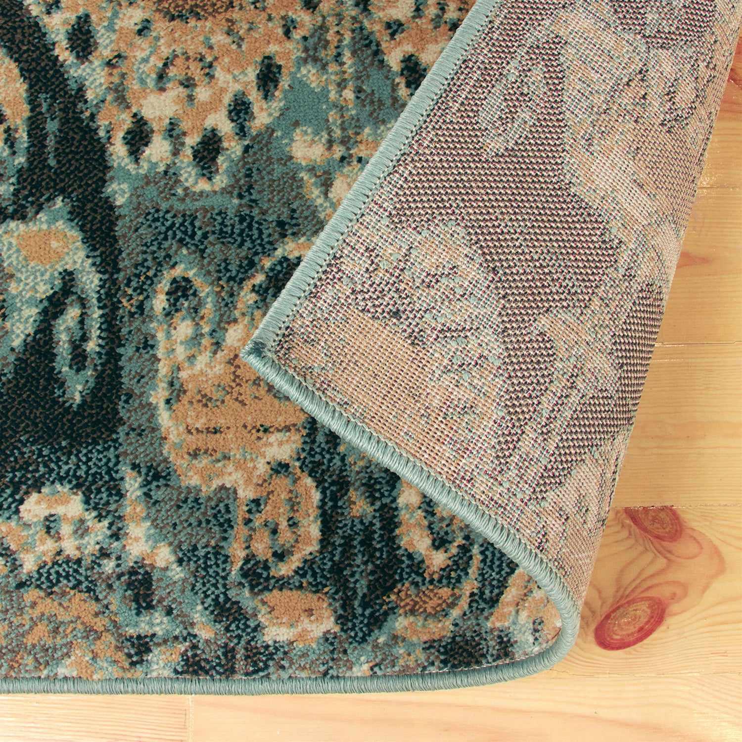 Marseille Distressed Vintage Damask Indoor Area Rug Or Runner