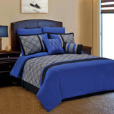 Maxfield 8-Piece Microfiber Comforter Bedding Set Maxfield