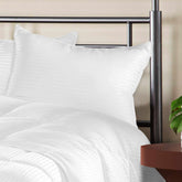 Medium Density Down Alternative Striped Pillows, Set of 2 Or 4