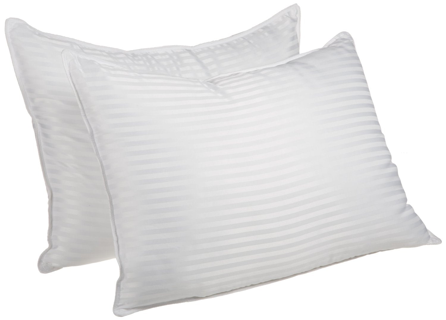Medium Density Down Alternative Striped Pillows, Set of 2 and 4