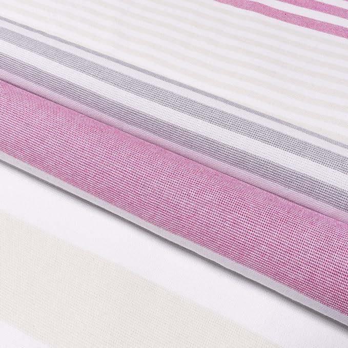 Meera Stripe Fouta 2 Piece Beach Towel Set with Tassels