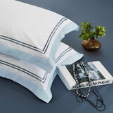 Meridian 300 Thread Count Cotton Embroidered Duvet Cover Set