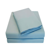 Microfiber Embossed Basketweave Deep Pocket Bed Sheet Set