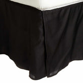 Microfiber Wrinkle Free 15" Inch Drop Solid Bed Skirt Charcoal