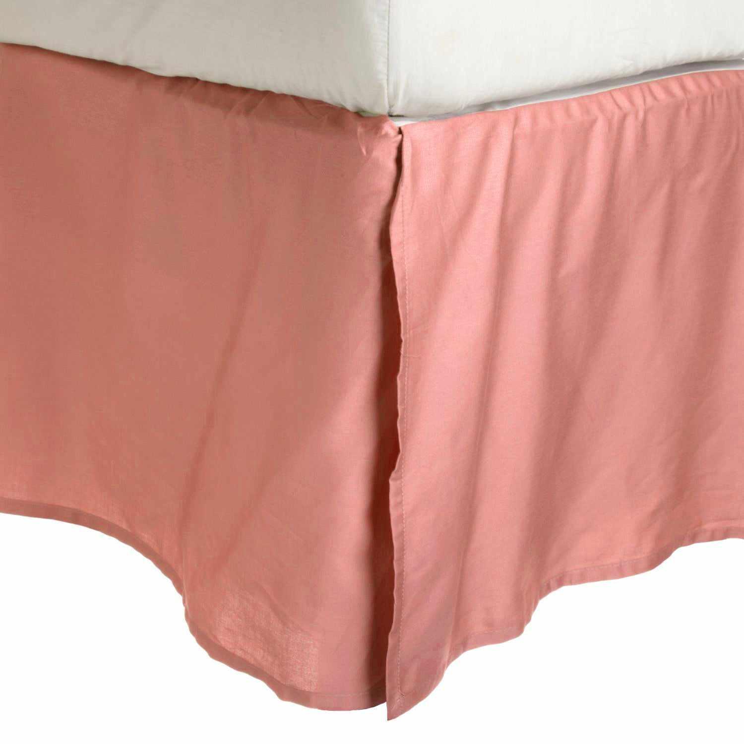 Microfiber Wrinkle Free 15" Inch Drop Solid Bed Skirt Charcoal