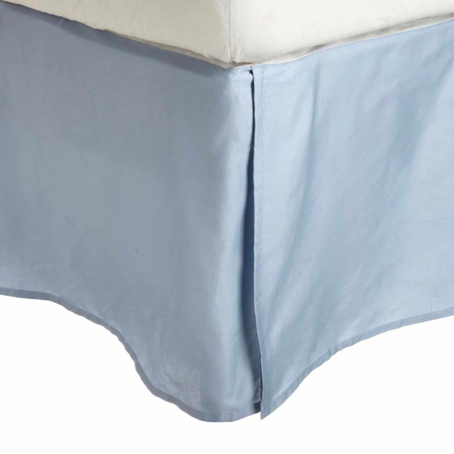 Microfiber Wrinkle Free 15" Inch Drop Solid Bed Skirt Charcoal