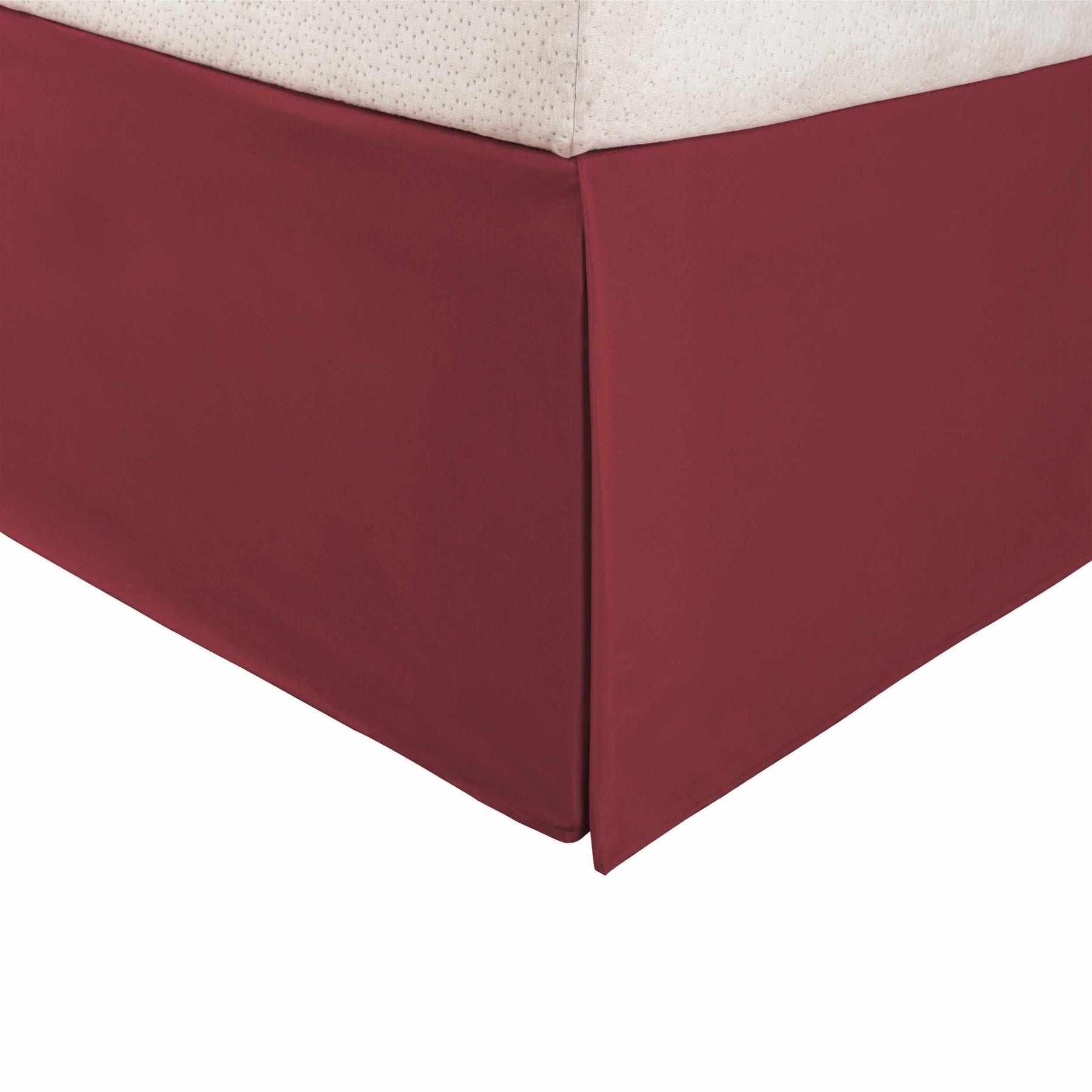 Microfiber Wrinkle-Free Solid 15-Inch Drop Bed Skirt