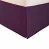 Microfiber Wrinkle-Free Solid 15-Inch Drop Bed Skirt