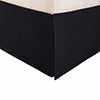 Microfiber Wrinkle-Free Solid 15-Inch Drop Bed Skirt