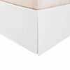 Microfiber Wrinkle-Free Solid 15-Inch Drop Bed Skirt